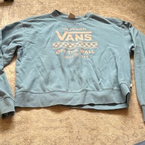 Vans Light Blue Crew Neck Sweater